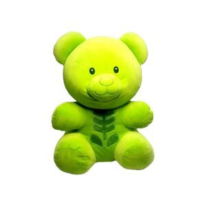 16" Green Skeleton Gummy Bear Plush Stuffed Animal Halloween Way To Celebrate